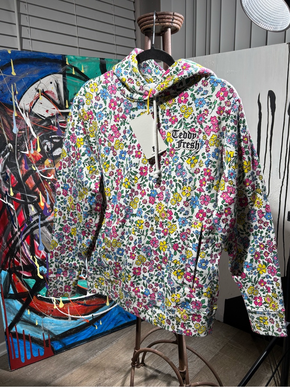 Teddy Fresh Grandmas Floral hoodie